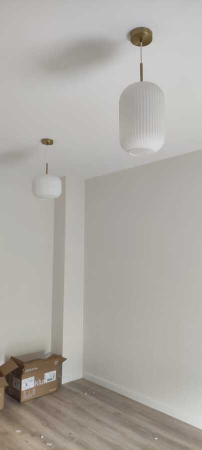 Instalación de lamparas colgantes en Gipuzkoa