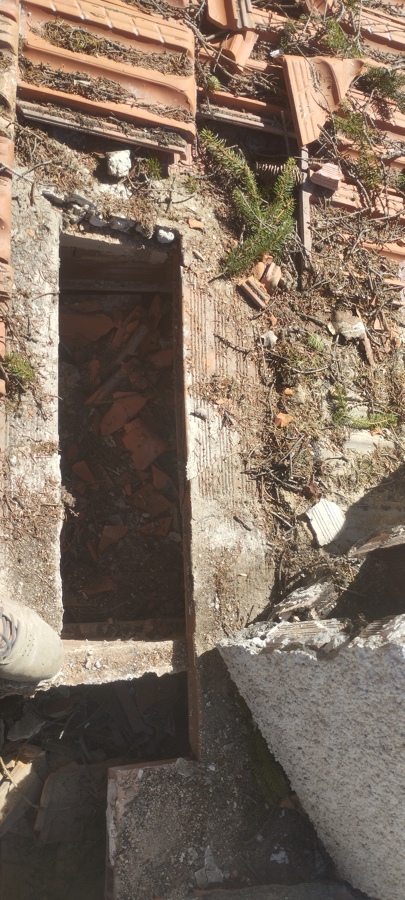 Reparación de bovedilla