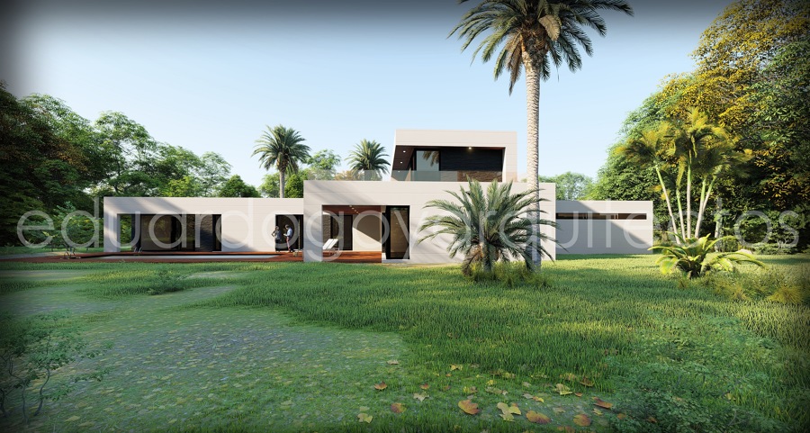 Vivienda unifamiliar moderna