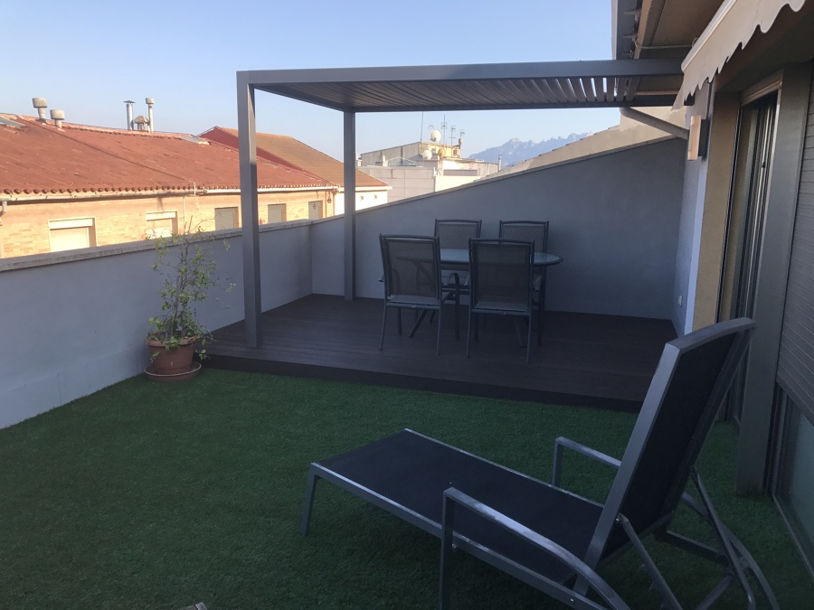 Acondicionamiento terraza