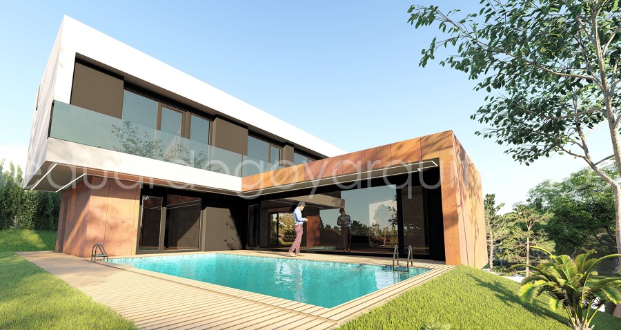 Vivienda unifamiliar moderna