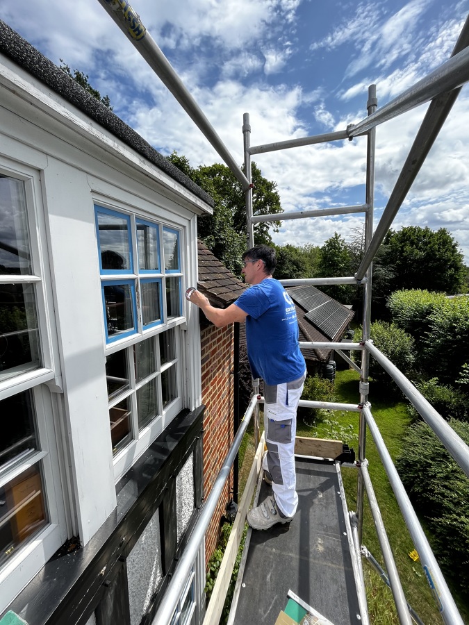 Restauración de ventanas de madera