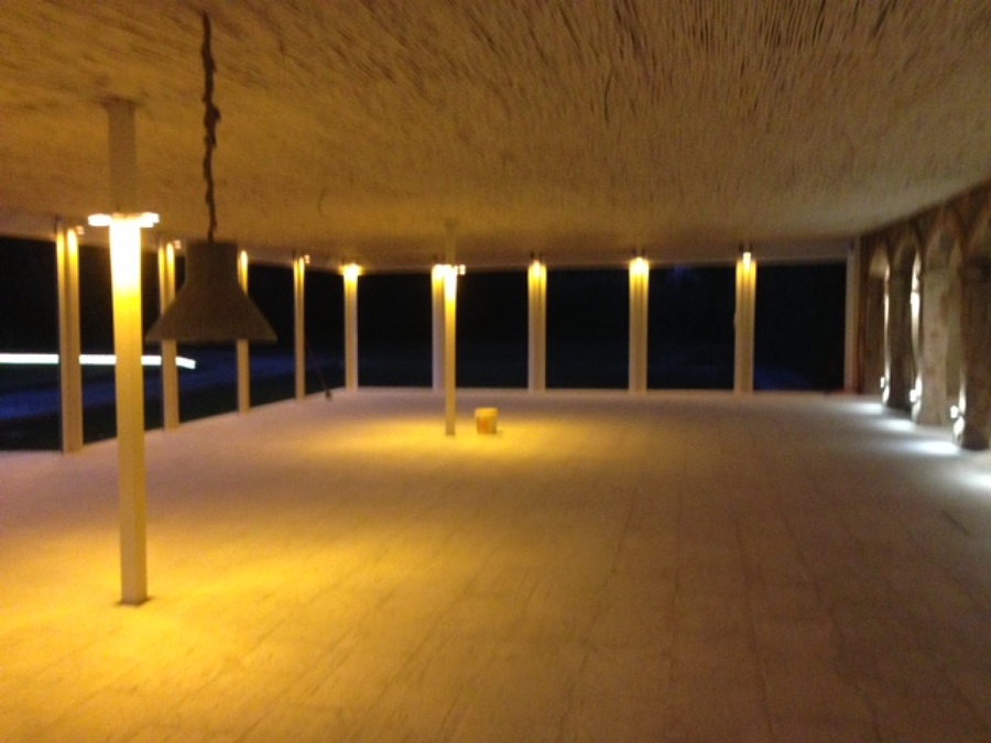 Interior porche eventos