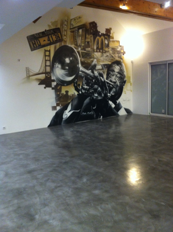 Microcemento gis en vivienda