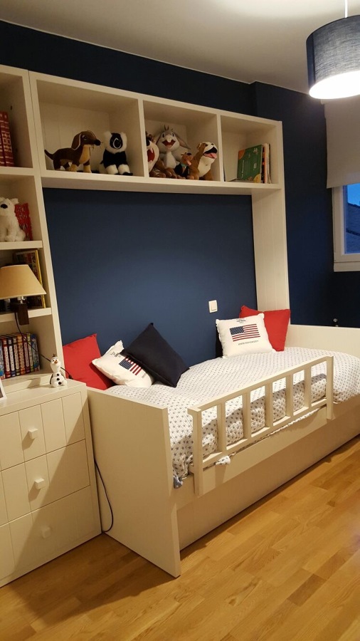 Cama nido con puente