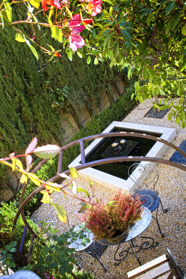 Pequeño jardín Italiano. (Madrid)