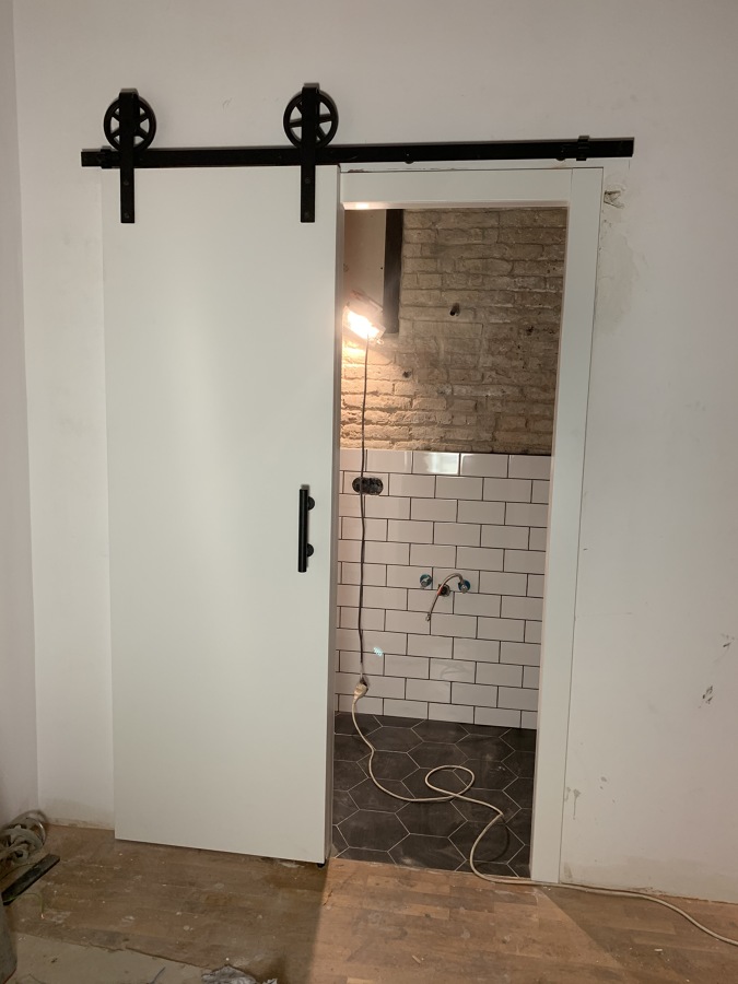 GUIA SUPERIOR VISTA PARA PUERTA CORREDERA