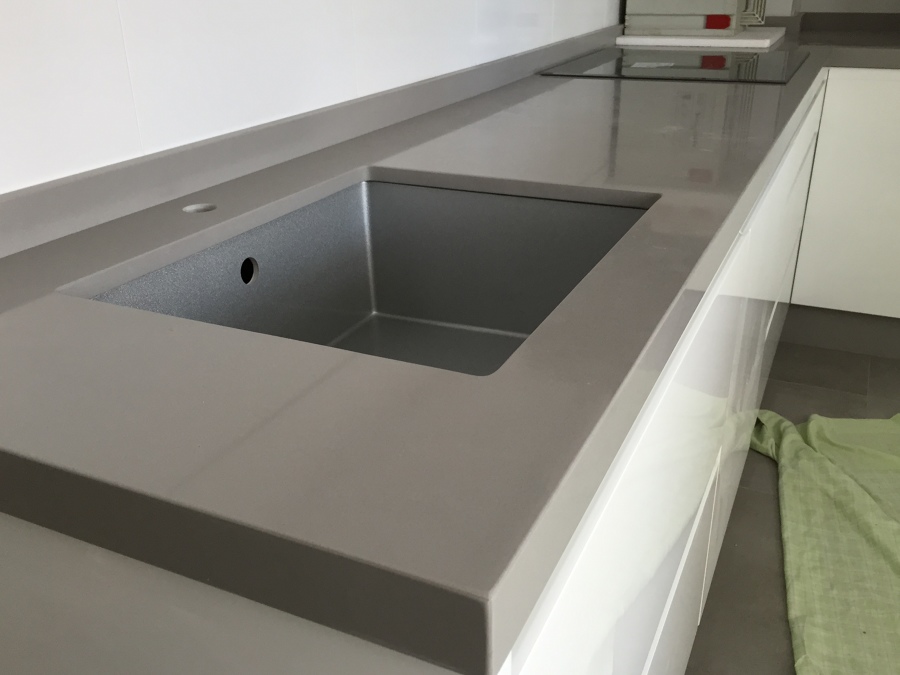 cocina en silestone