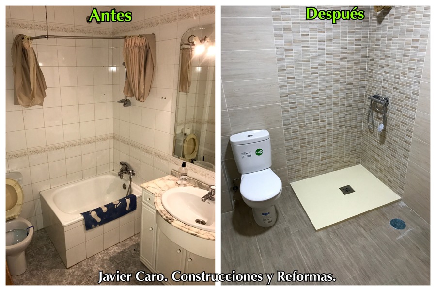 Reforma de baño.