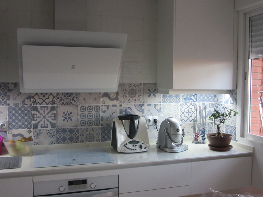 Cocina y campana.