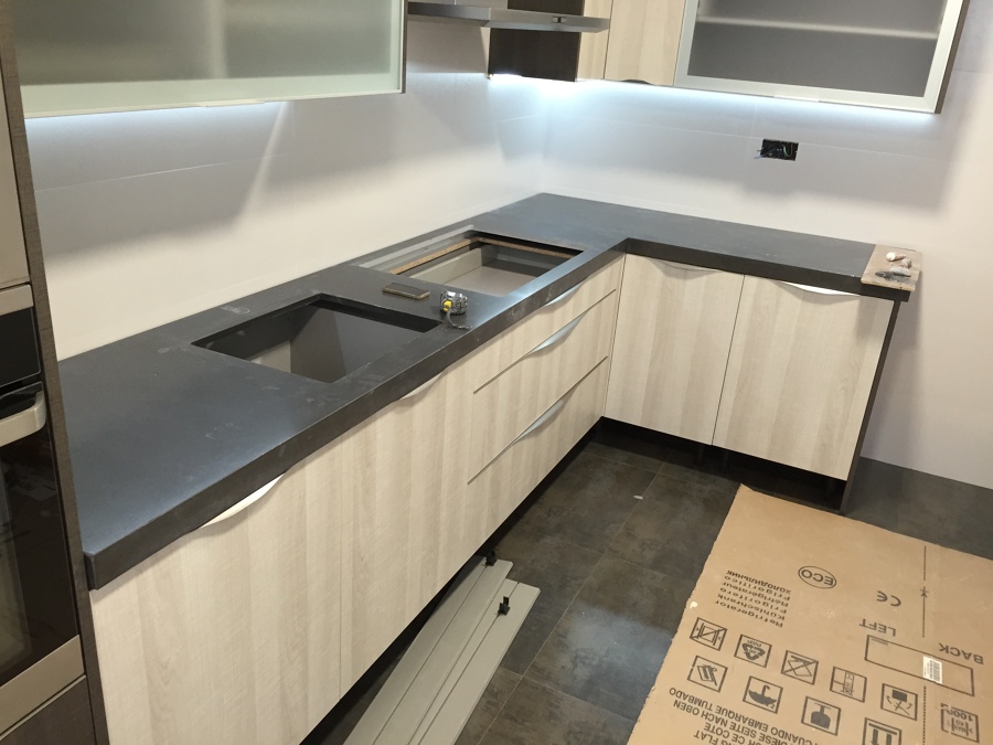 cocina en silestone