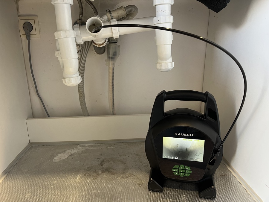 Inspecció de tuberías con cámara