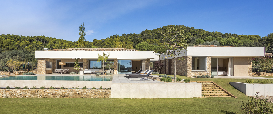 Jardín privado en Girona