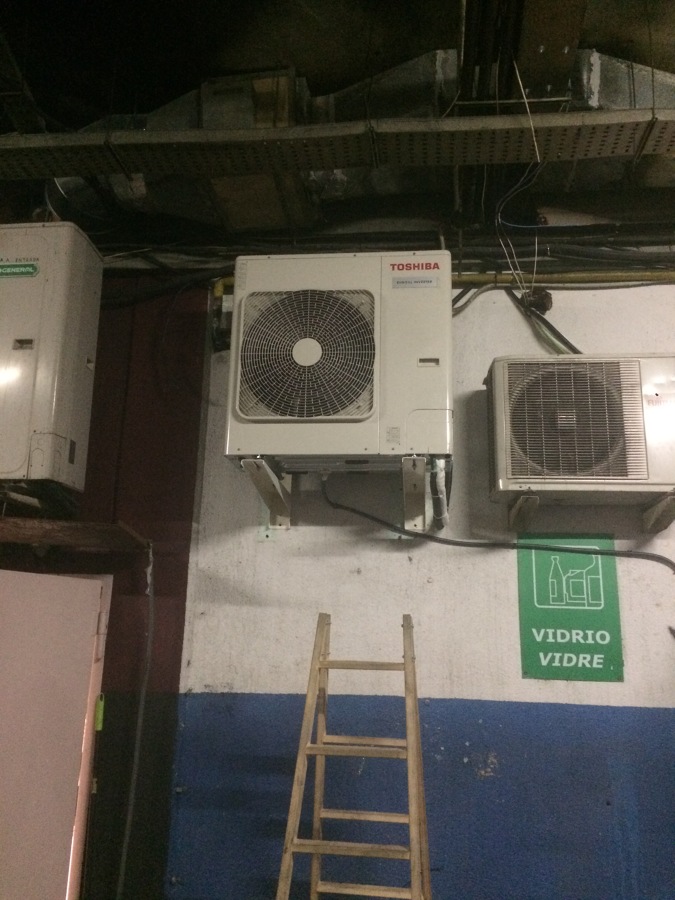 Instalacion de aire acondicionado
