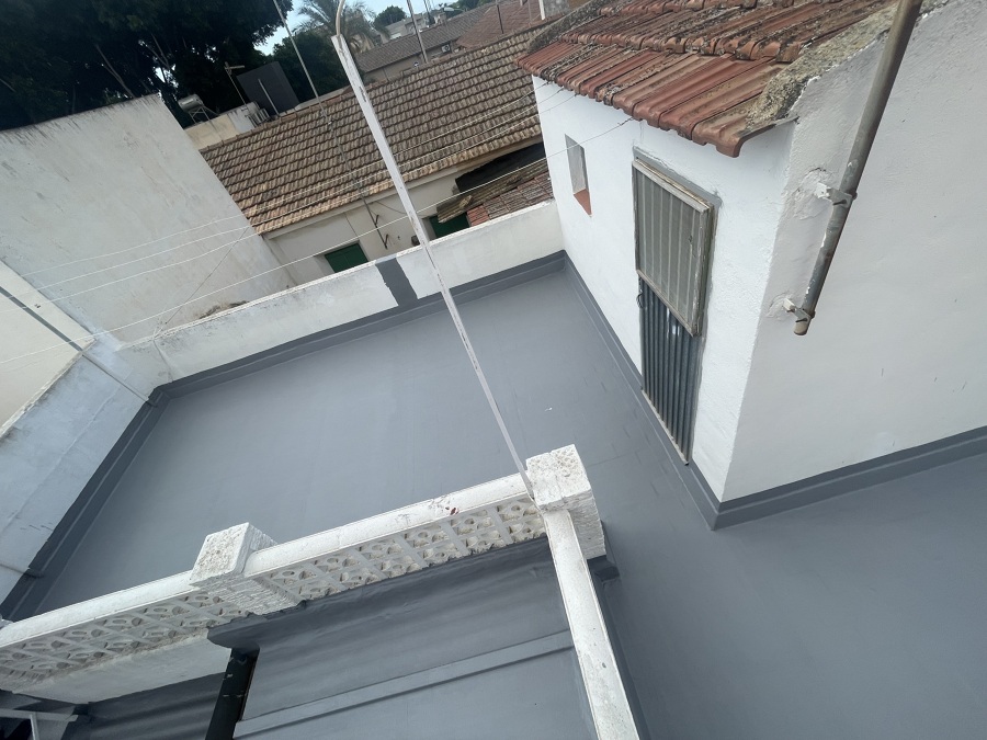 Fibra de vidrio y antigotera