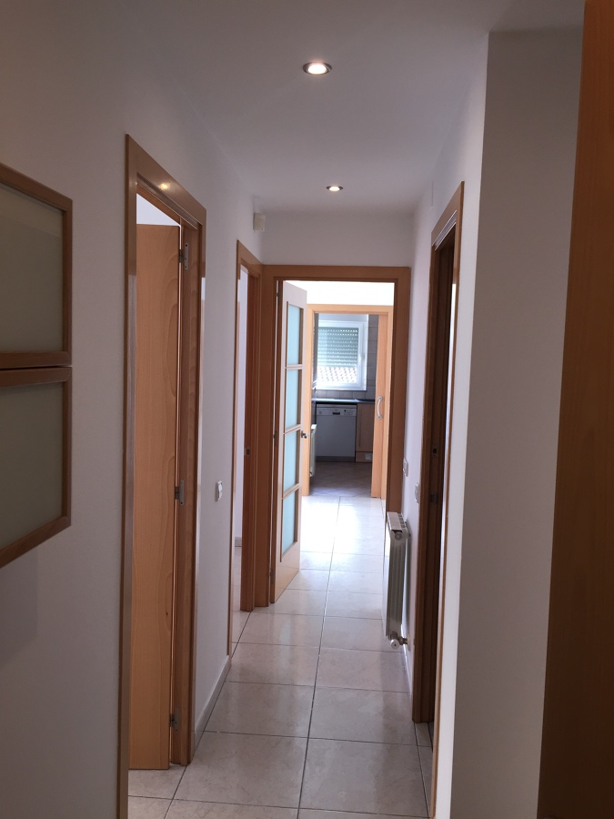 Pasillo entrada cambio de color 