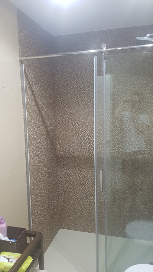 Baño con cambio en plato de ducha