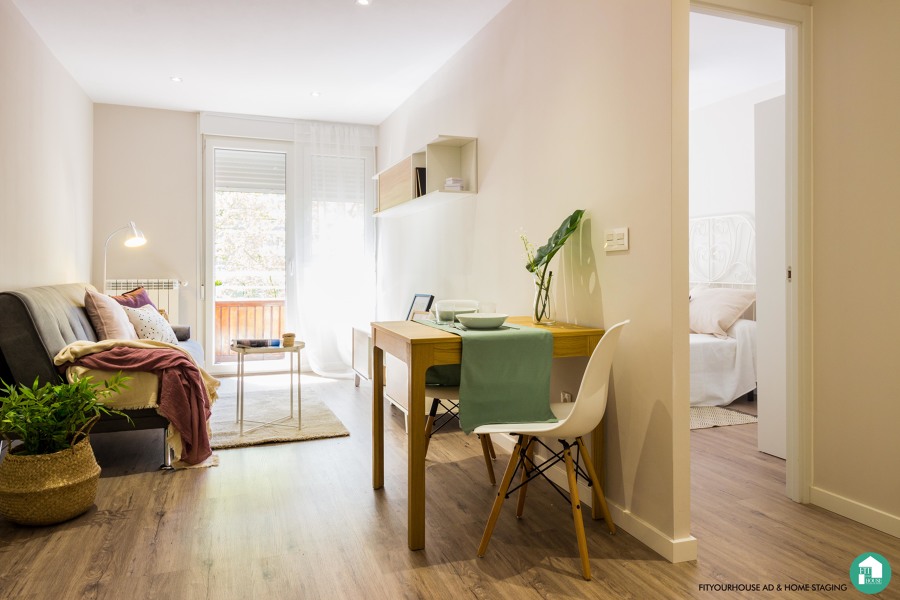 reforma salón comedor con Home Staging