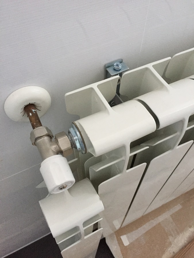 Sustitución de radiadores de chapa por aluminio