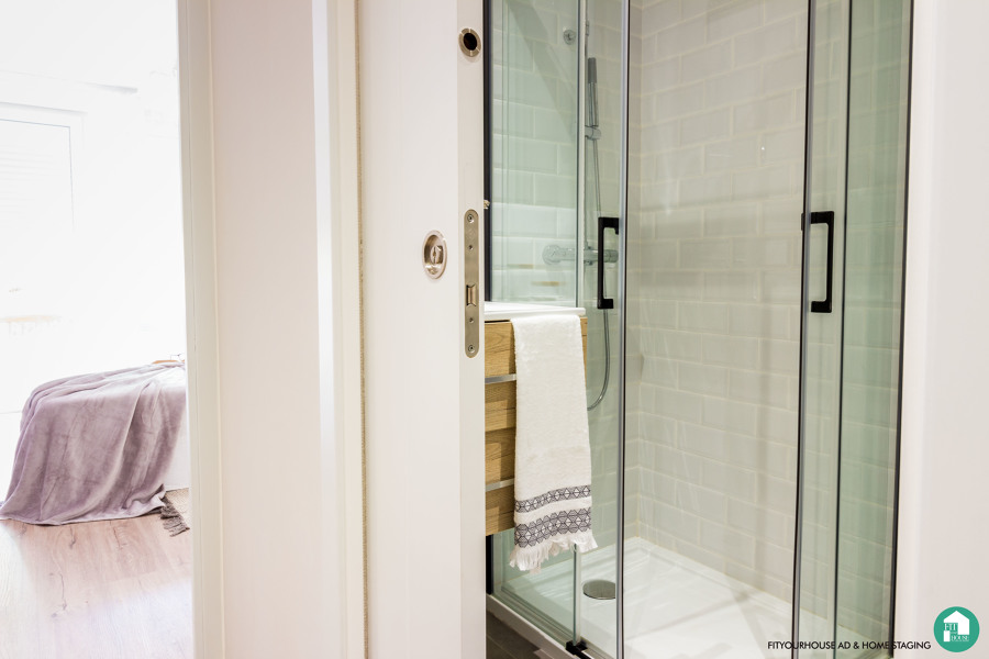 Reforma apartamento en alquiler y Home Staging. Detalle baño