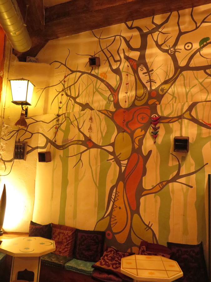 Árbol en Café Tarifa