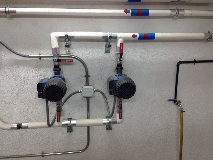 Sala de calderas en Madrid