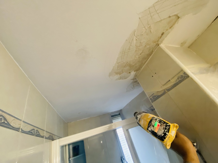 Saneamiento de techos por humedad