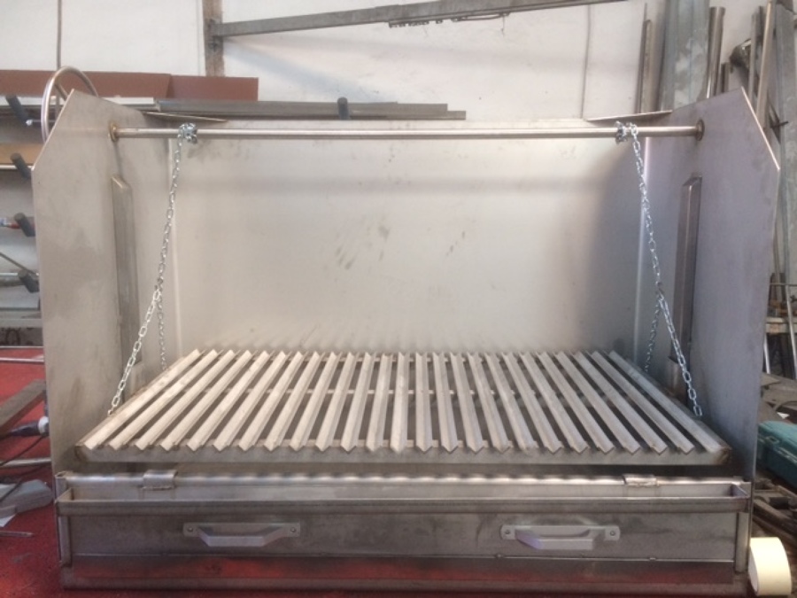 BARBACOA ACERO INOX 
