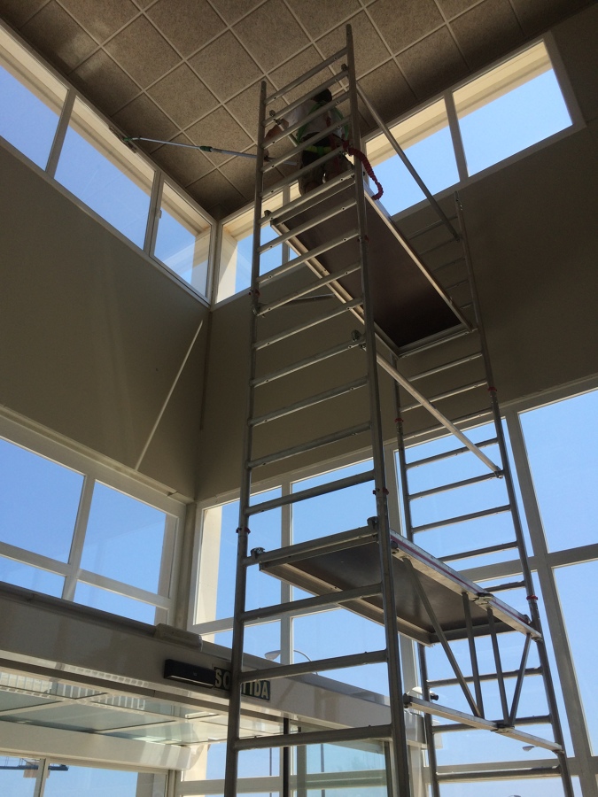 Cristales Interiores en altura Hospitalet de l'Infant