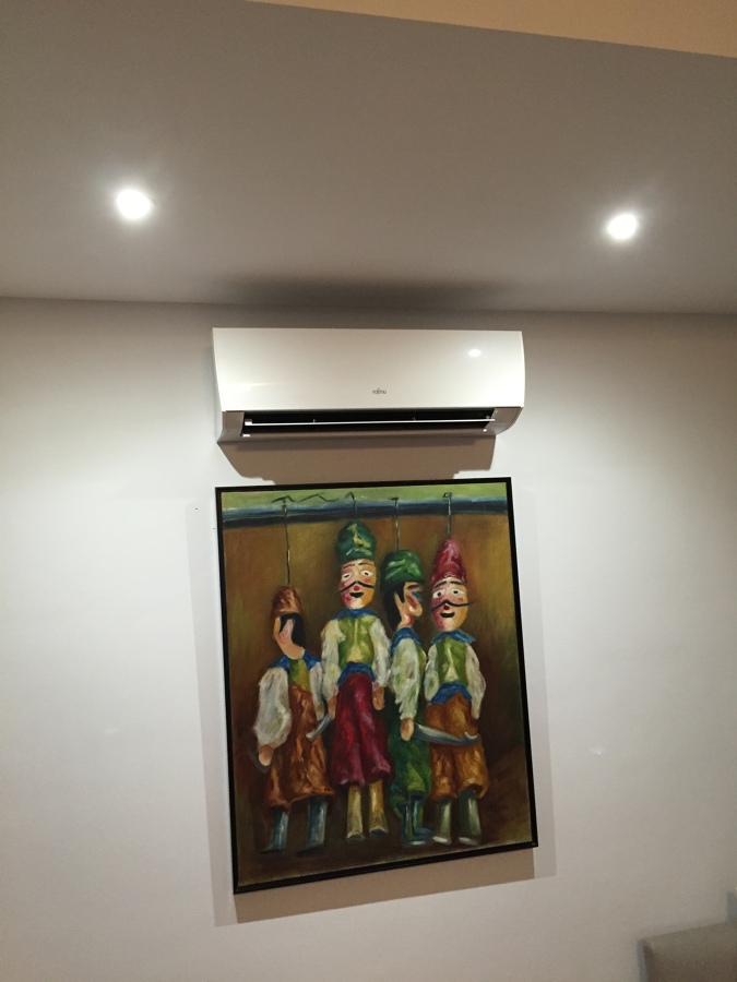 Suministro e instalación aire acondicionado tipo split 2x1 Fujitsu