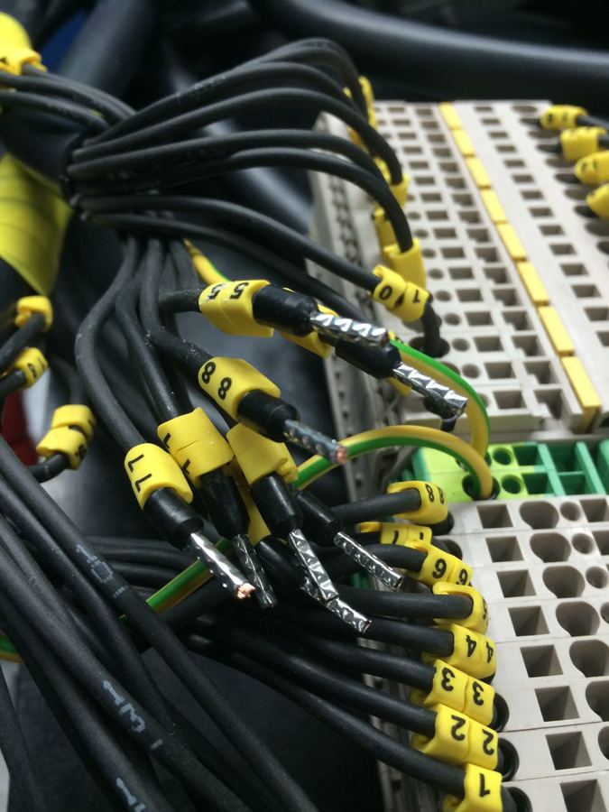 Preparación del conexionado