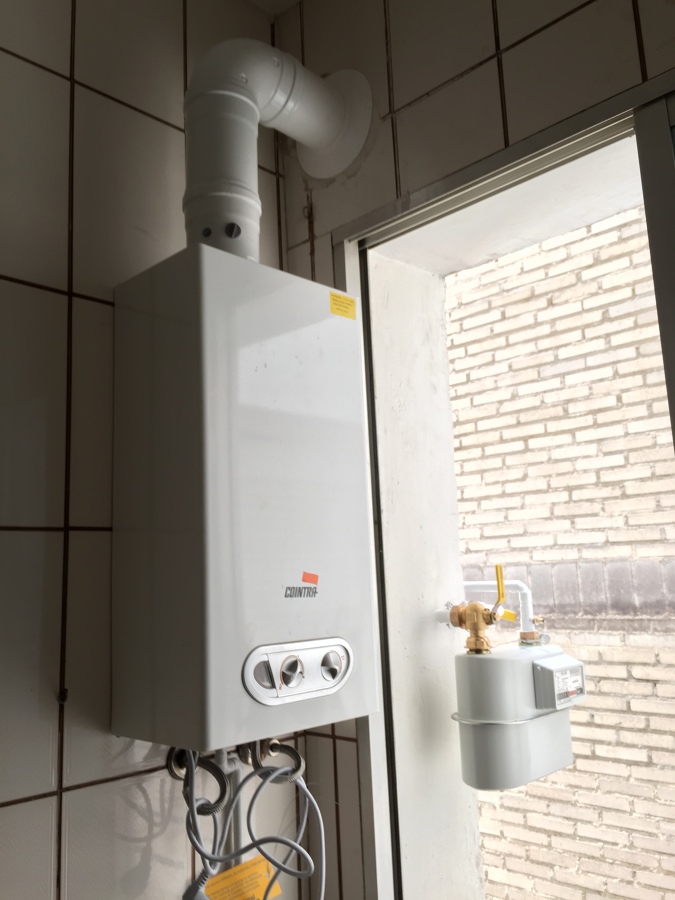 Instalación de calentador estanco 11 litros e instalación y alta de gas natural