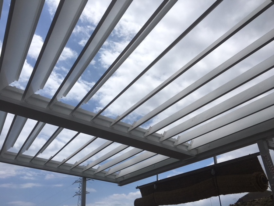 Pergola Acero Galvanizado
