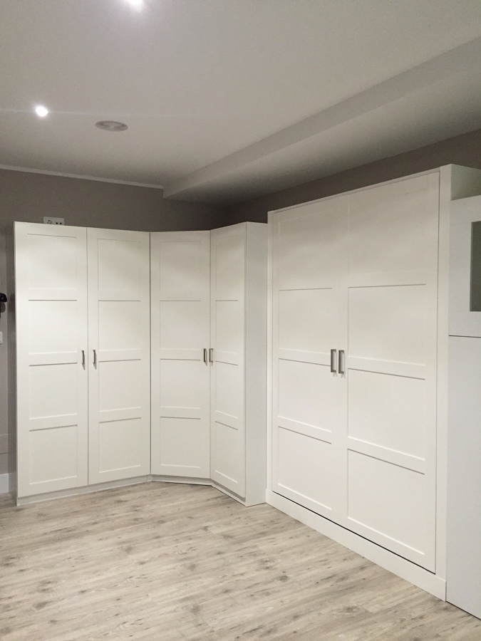 Armario con cama abatible