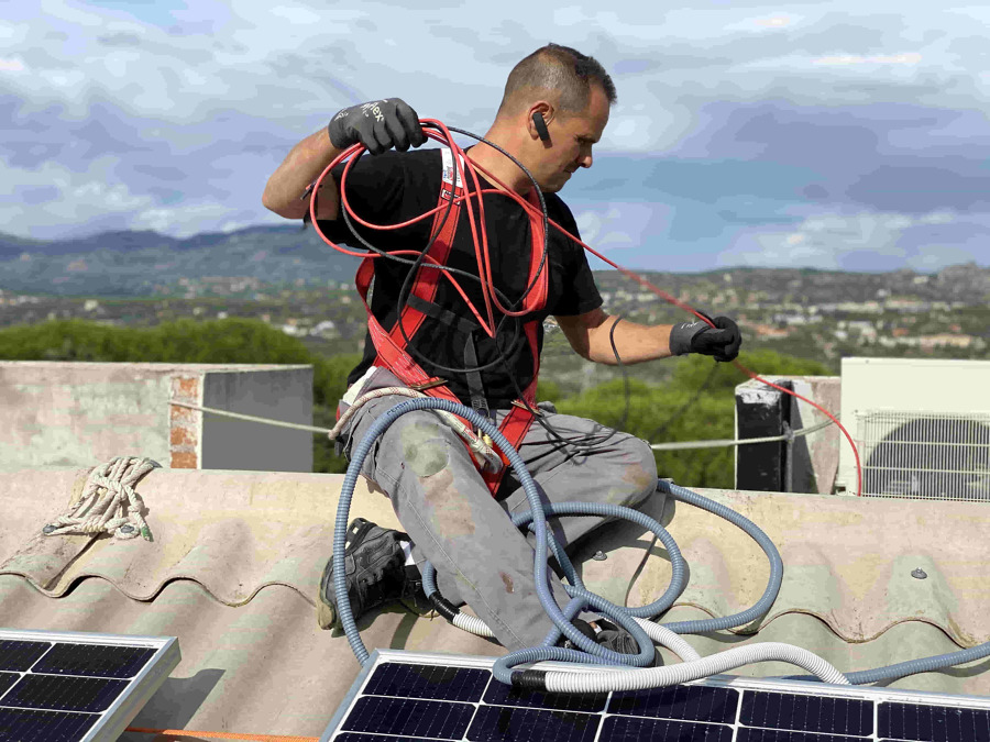 Instalación solar fotovoltaica