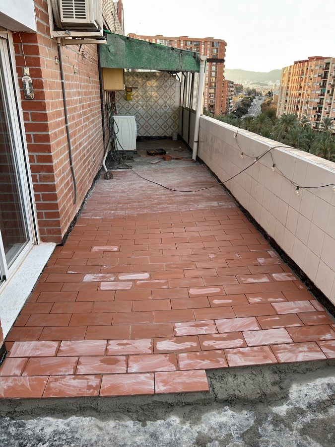 Aislamientos terraza