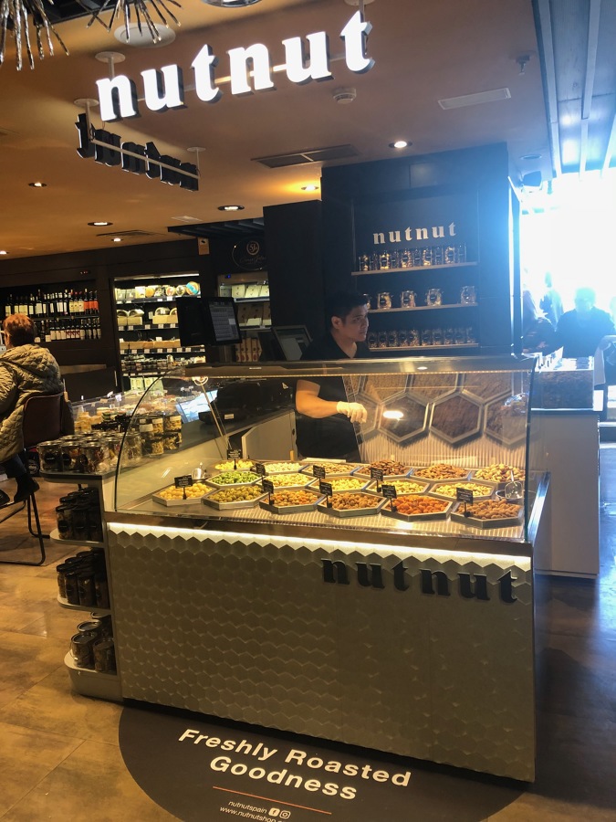 Stand Nutnut para El corte Inglés de Castellana, Madrid