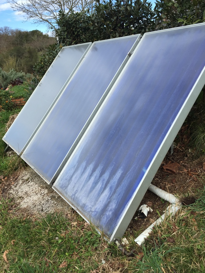 Instalación de placas solares para acs
