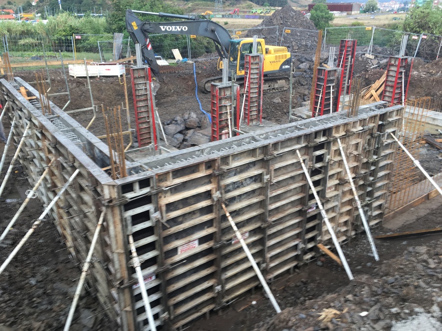 Encofrados chalet nuevo san fuentes 