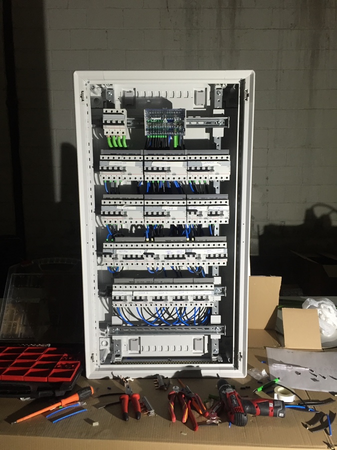 cuadro electrico para reforma tde una tienda