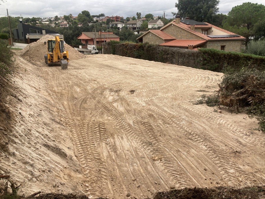 Excavación de parcela