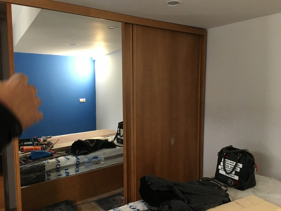 Conexión entre vivienda y trastero en Ponteareas. 12.