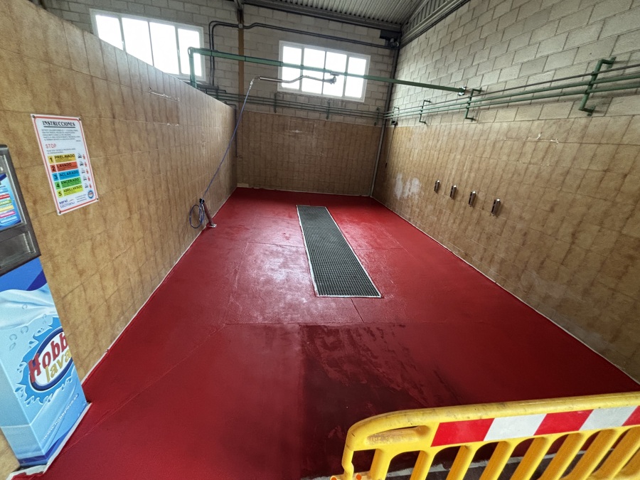 Suelo antideslizante