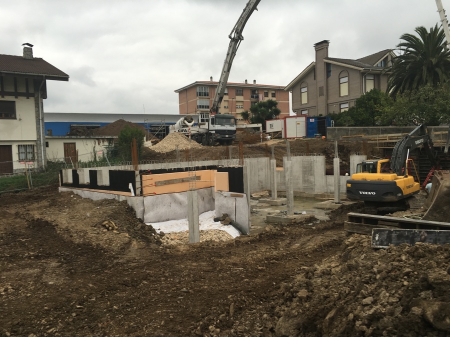 Hormigonado chalet san fuentes 