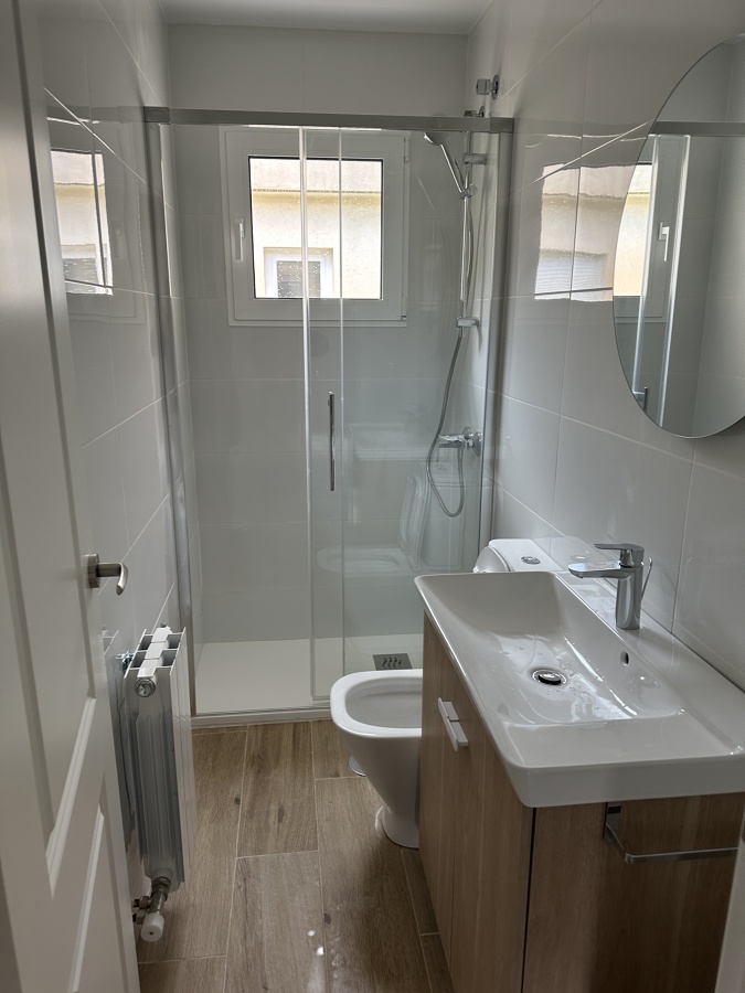 Baño pequeño terminado