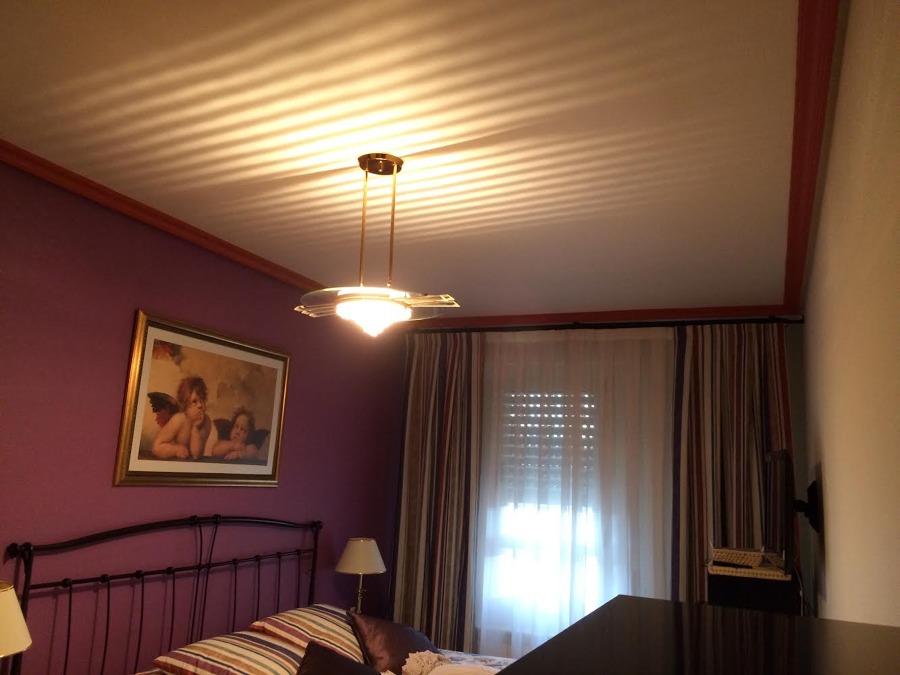 Dormitorio a tres tonos