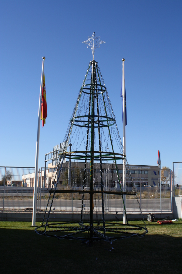 Árbol de Navidad del Polígono Azque