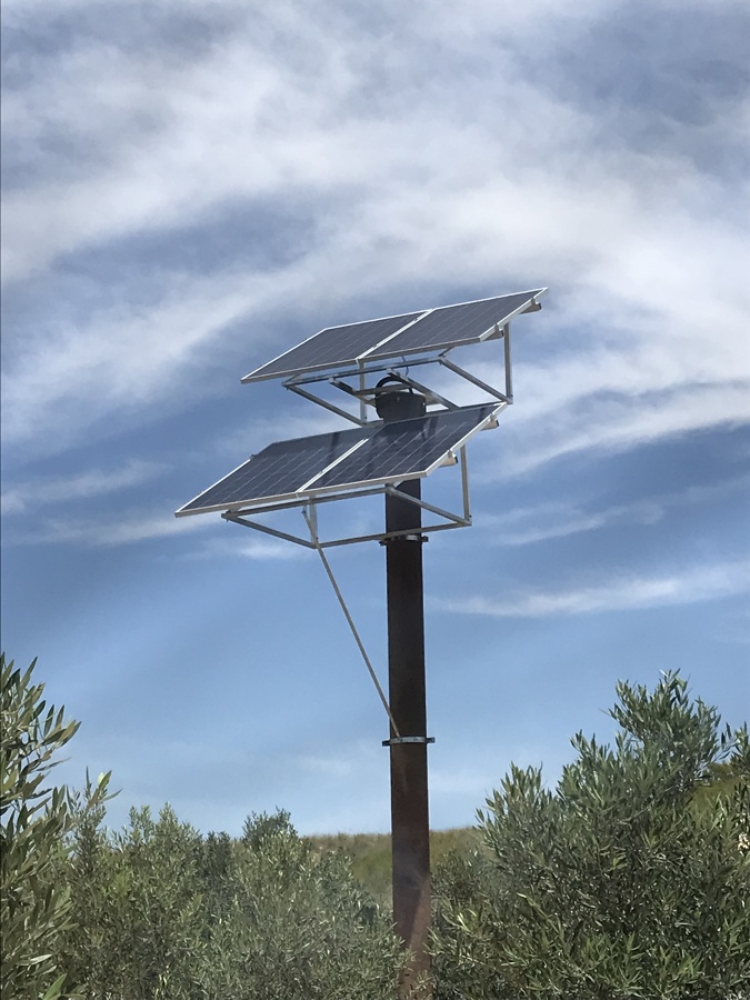 instalacion placas solares para casa de campo