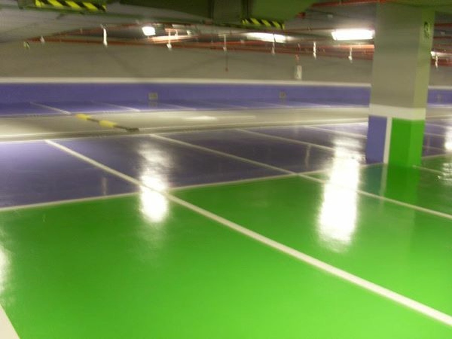 Pavimento slurry color.