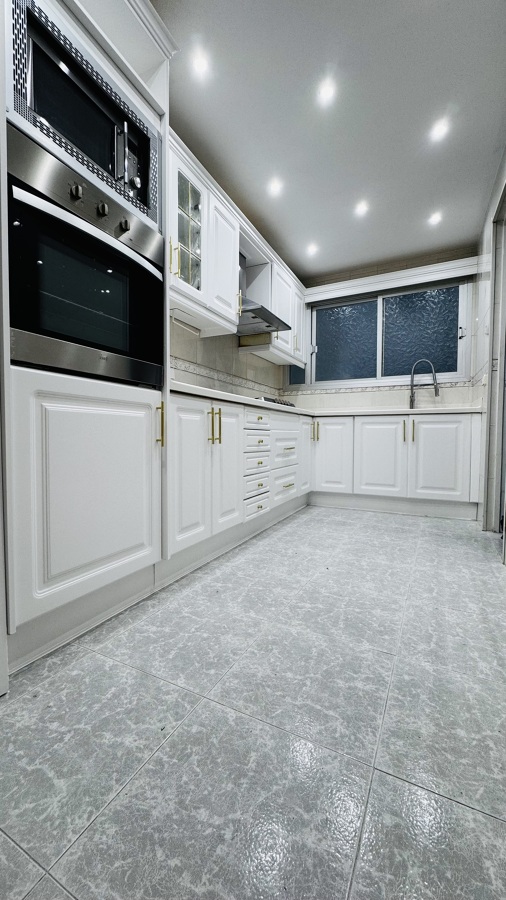 Cocina en Blanco Mate